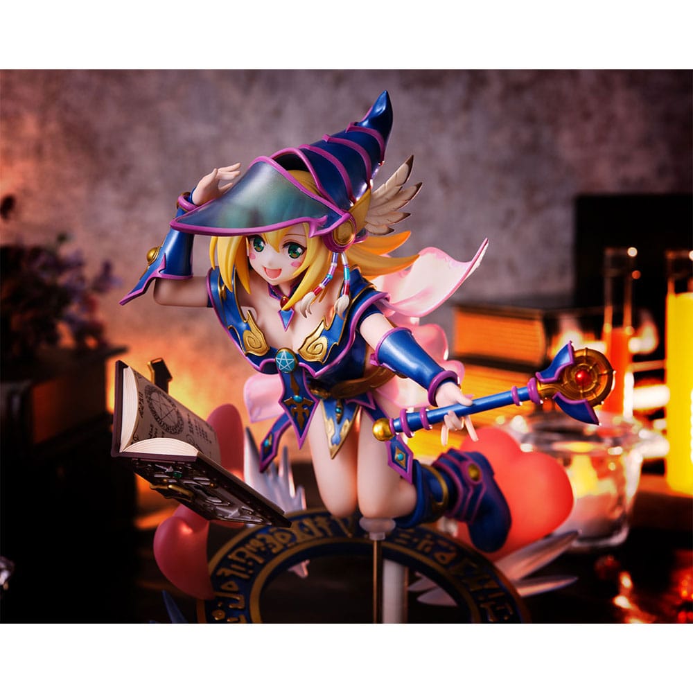 Yu-Gi-Oh! Duel Monsters Art Works Monsters PVC Statue Dark Magician Girl 22cm - Scale Statue - Megahouse - Hobby Figures UK