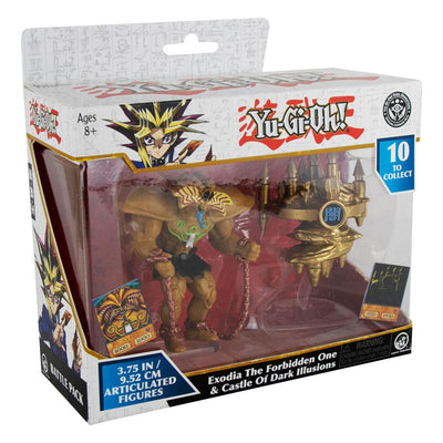 Yu-Gi-Oh! Action Figures 2-Pack Exodia The Forbidden One & Castle Of Dark Illusions 10cm - Mini Figures - BOTI - Hobby Figures UK