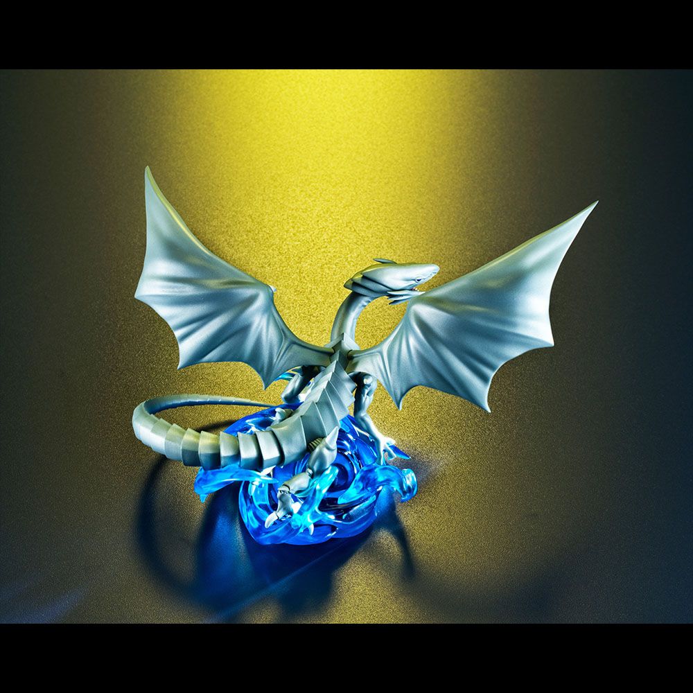 Yu-Gi-Oh! Duel Monsters Monsters Chronicle PVC Statue Blue Eyes White Dragon 12cm - Scale Statue - Megahouse - Hobby Figures UK
