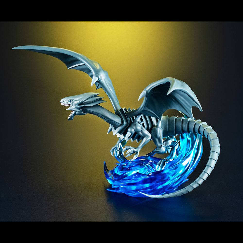 Yu-Gi-Oh! Duel Monsters Monsters Chronicle PVC Statue Blue Eyes White Dragon 12cm - Scale Statue - Megahouse - Hobby Figures UK