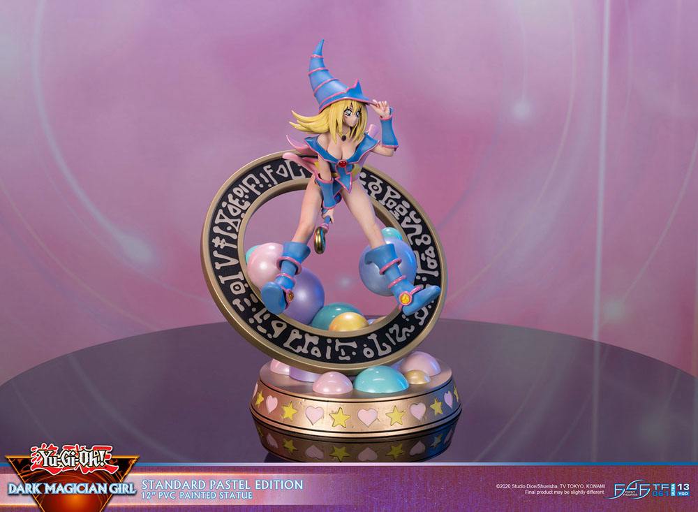 Yu-Gi-Oh! PVC Statue Dark Magician Girl Standard Pastel Edition 30cm - Scale Statue - First 4 Figures - Hobby Figures UK