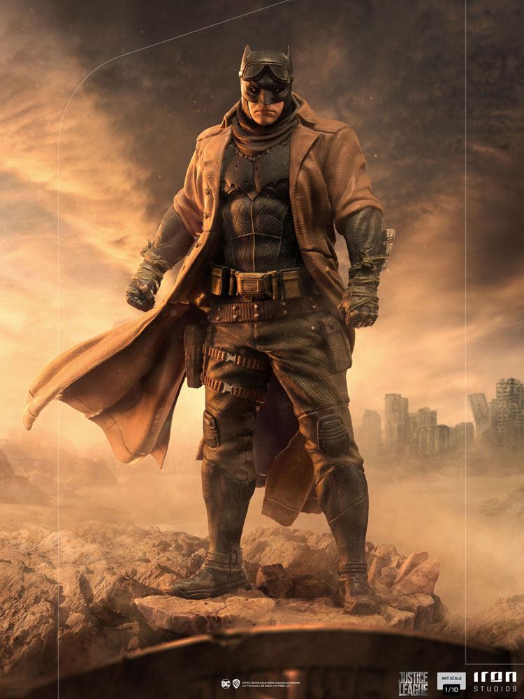 Zack Snyder's Justice League Art Scale Statue 1/10 Knightmare Batman 22cm - Scale Statue - Iron Studios - Hobby Figures UK
