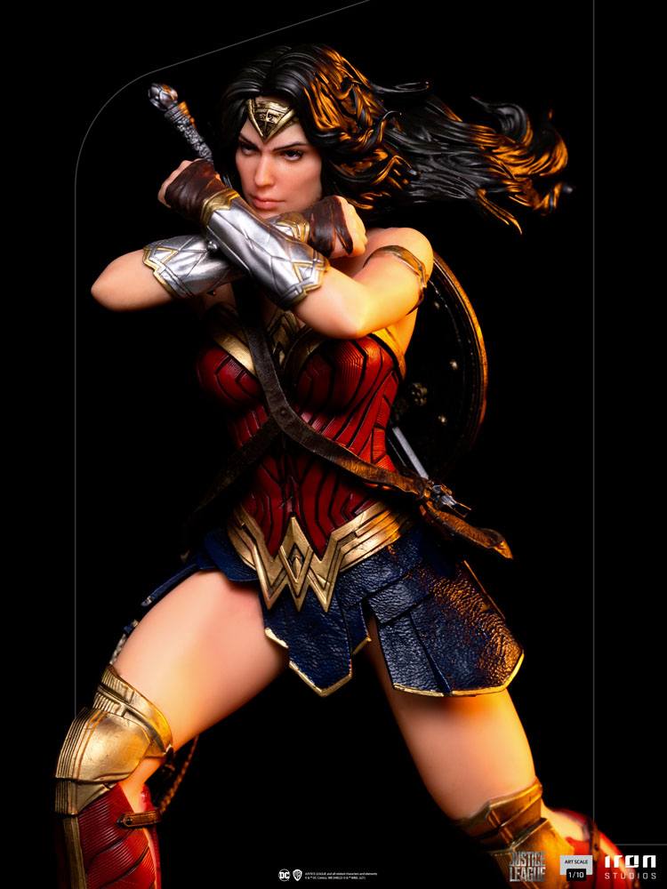 Zack Snyder's Justice League Art Scale Statue 1/10 Wonder Woman 18cm - Scale Statue - Iron Studios - Hobby Figures UK
