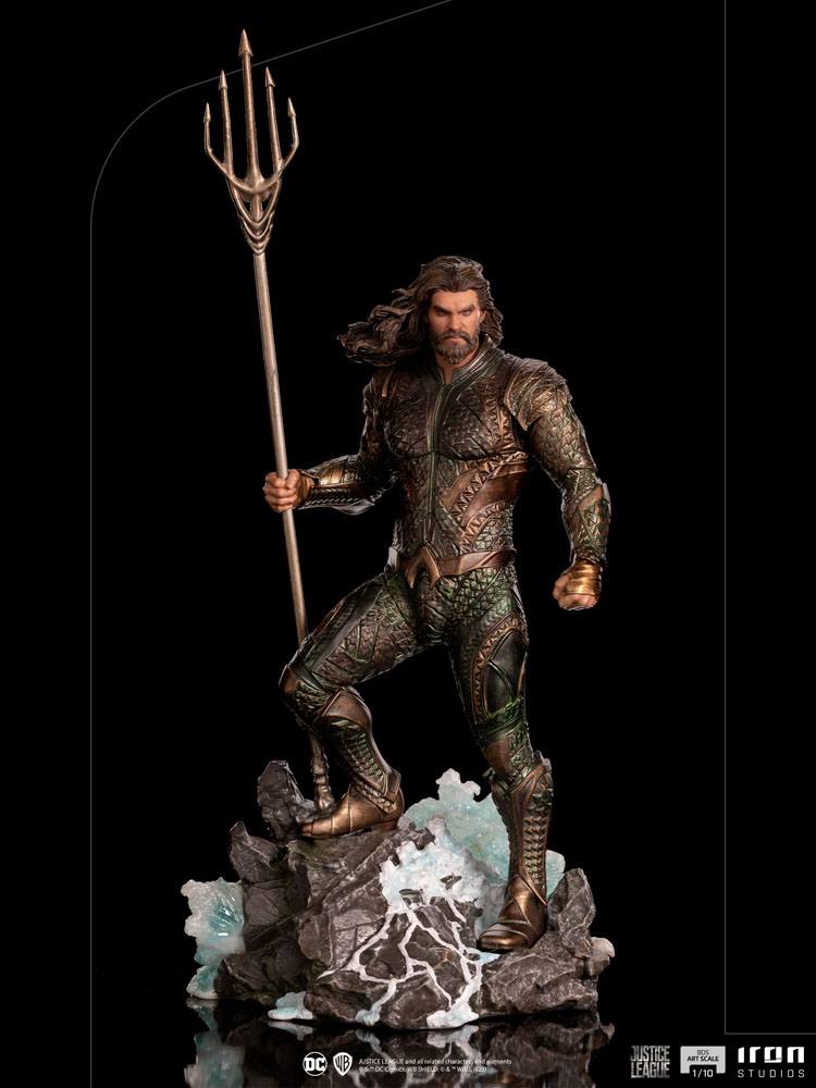 Zack Snyder's Justice League BDS Art Scale Statue 1/10 Aquaman 29cm - Scale Statue - Iron Studios - Hobby Figures UK