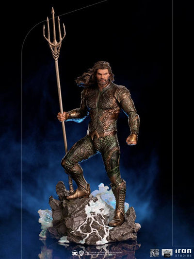 Zack Snyder's Justice League BDS Art Scale Statue 1/10 Aquaman 29cm - Scale Statue - Iron Studios - Hobby Figures UK