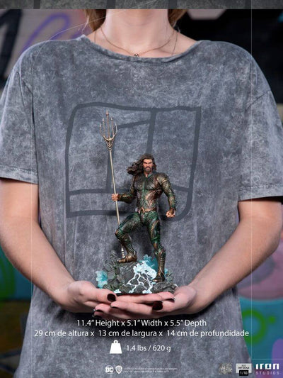 Zack Snyder's Justice League BDS Art Scale Statue 1/10 Aquaman 29cm - Scale Statue - Iron Studios - Hobby Figures UK