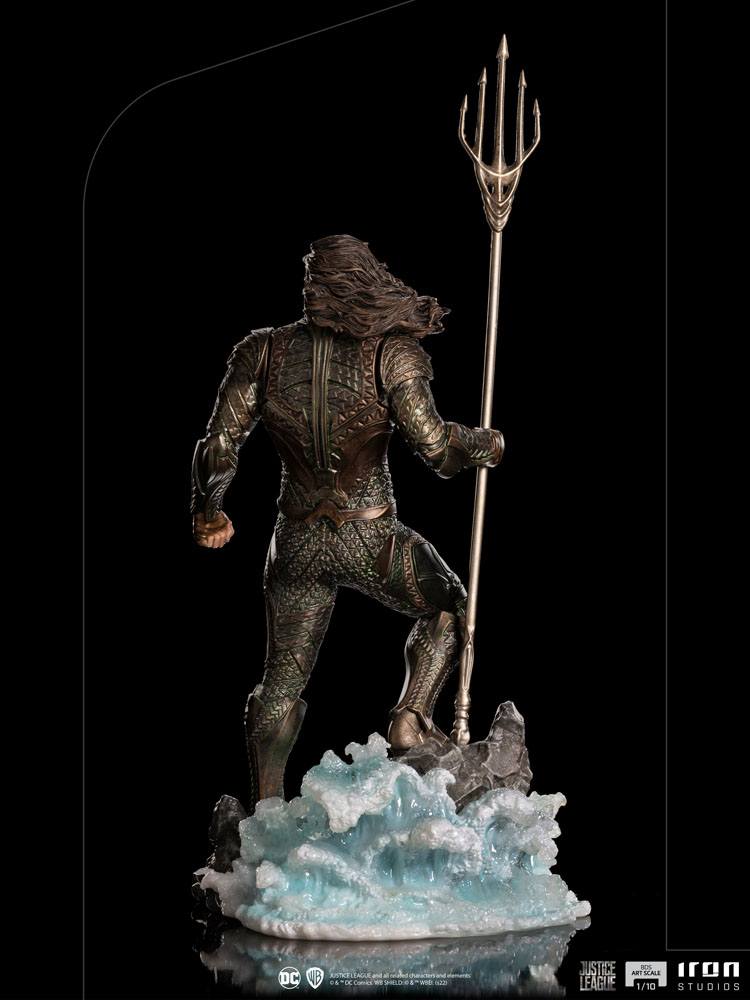 Zack Snyder's Justice League BDS Art Scale Statue 1/10 Aquaman 29cm - Scale Statue - Iron Studios - Hobby Figures UK