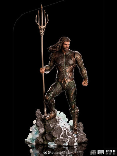Zack Snyder's Justice League BDS Art Scale Statue 1/10 Aquaman 29cm - Scale Statue - Iron Studios - Hobby Figures UK