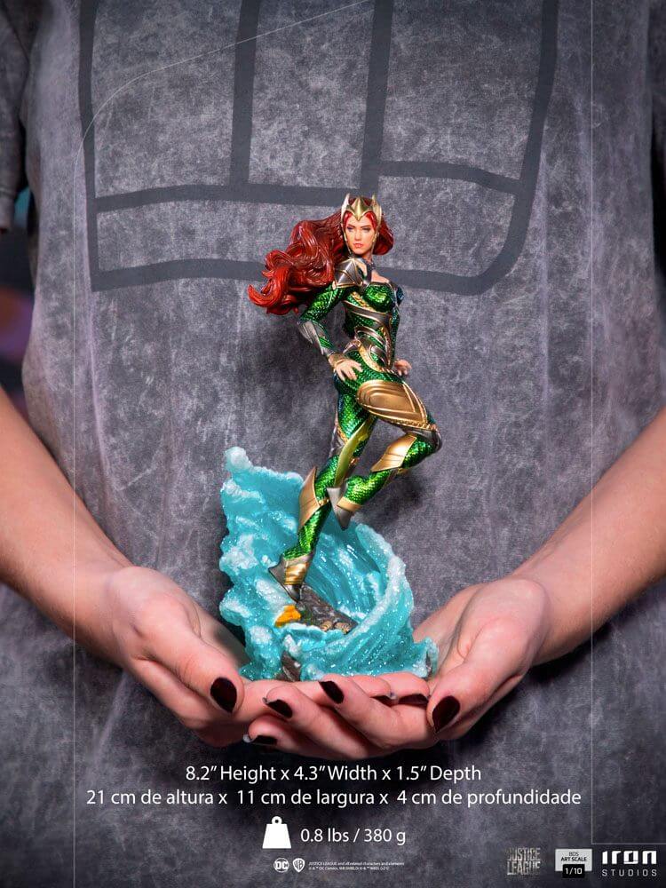 Zack Snyder's Justice League BDS Art Scale Statue 1/10 Mera 21cm - Scale Statue - Iron Studios - Hobby Figures UK