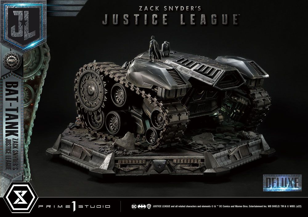 Zack Snyder's Justice League Museum Masterline Diorama Bat-Tank Deluxe ...