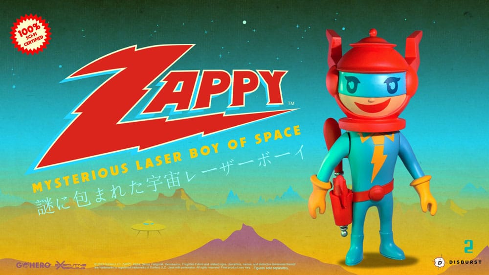 Zappy Action Figure Mysterious Laser Boy of Space 22cm - Action Figures - Star Ace Toys - Hobby Figures UK