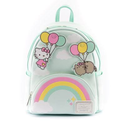 Pusheen by Loungefly Backpack Pusheen x Hello Kitty Balloons and Rainbow - Apparel & Accessories - Loungefly - Hobby Figures UK