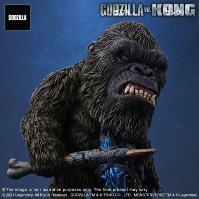 Kong vs Godzilla (2021) Defo-Real Series PVC Statue Kong (2021) 15cm - Scale Statue - X-Plus - Hobby Figures UK