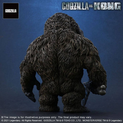 Kong vs Godzilla (2021) Defo-Real Series PVC Statue Kong (2021) 15cm - Scale Statue - X-Plus - Hobby Figures UK