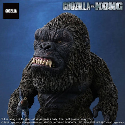 Kong vs Godzilla (2021) Defo-Real Series PVC Statue Kong (2021) 15cm - Scale Statue - X-Plus - Hobby Figures UK