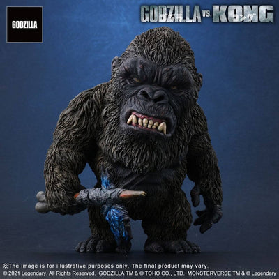 Kong vs Godzilla (2021) Defo-Real Series PVC Statue Kong (2021) 15cm - Scale Statue - X-Plus - Hobby Figures UK