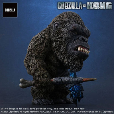 Kong vs Godzilla (2021) Defo-Real Series PVC Statue Kong (2021) 15cm - Scale Statue - X-Plus - Hobby Figures UK