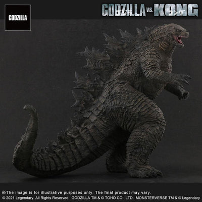Godzilla vs. Kong 2021 TOHO Large Kaiju Series PVC Statue Godzilla 26cm - Scale Statue - X-Plus - Hobby Figures UK