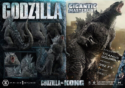 Godzilla vs. Kong Giant Masterline Statue Godzilla 87cm - Scale Statue - Prime 1 Studio - Hobby Figures UK