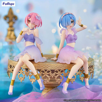 Re:Zero Noodle Stopper PVC Statue Ram Twinkle Party 14cm - Scale Statue - Furyu - Hobby Figures UK