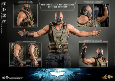 The Dark Knight Trilogy Movie Masterpiece Action Figure 1/6 Bane 31cm - Action Figures - Hot Toys - Hobby Figures UK