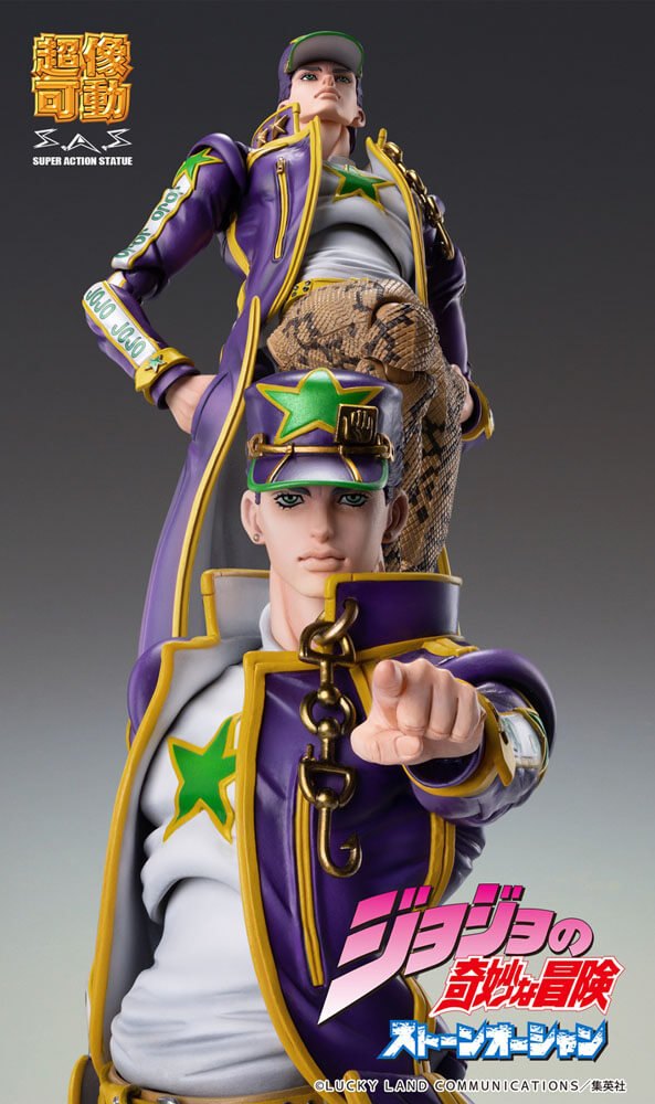 Super Action Statue JoJo's Bizarre Adventure Part 6 Jotaro Kujo Figure —  ToysOneJapan