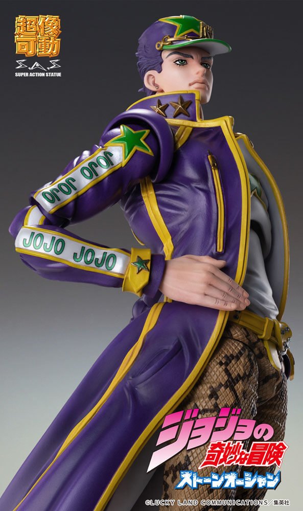 JoJo s Bizarre Adventure Part 6 Stone Ocean Super Action Statue Figure Jotaro Kujo 17cm