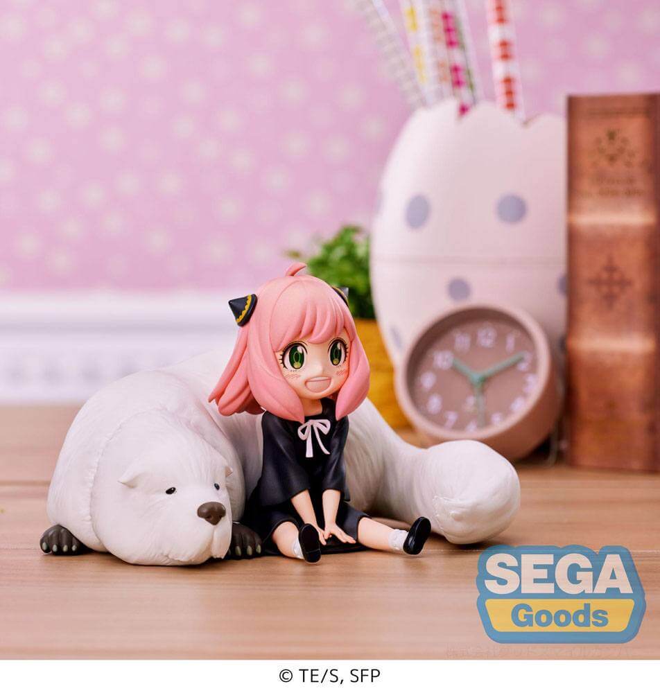 Spy × Family PM Perching PVC Statue Anya Forger & Bond 8cm - Scale Statue - Sega - Hobby Figures UK