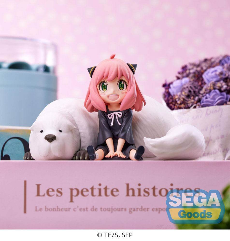 Spy × Family PM Perching PVC Statue Anya Forger & Bond 8cm - Scale Statue - Sega - Hobby Figures UK
