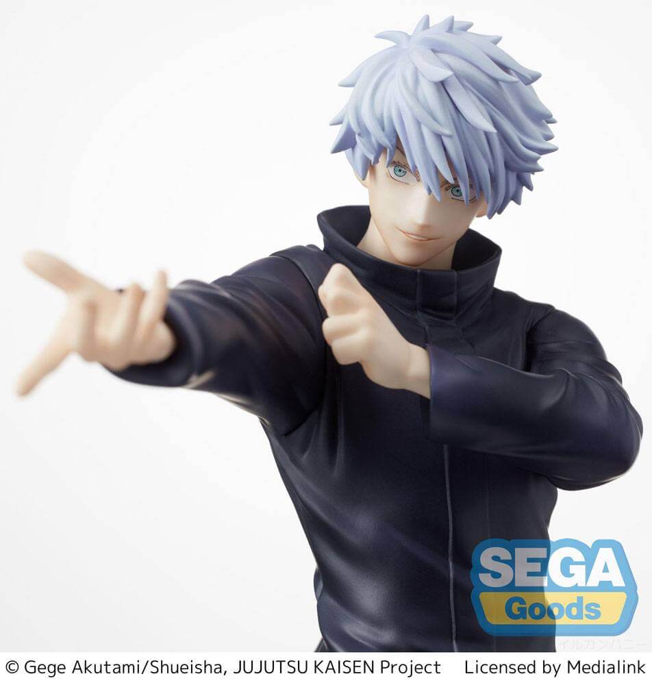 SEGA Jujutsu Kaisen SPM Statua Figura Satoru Gojo – Collezione Ufficiale Con Base Inclusa - 3